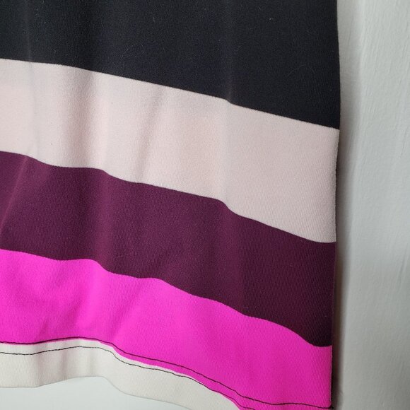 Lululemon Wide Stripe Cool Racerback Tank Top‎ Burgundy Pink 4 - Picture 2 of 6